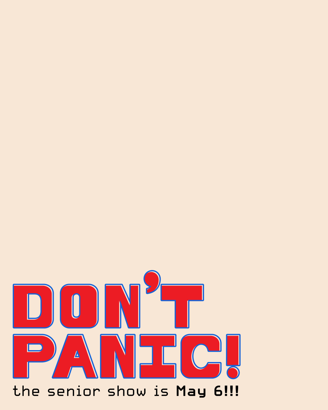 Don't Panic!