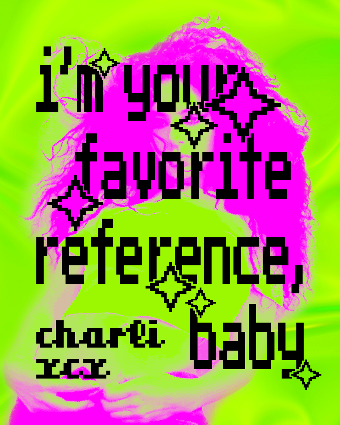 poster for the song 360 by Charli xcx