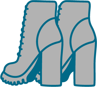 illustration of boots